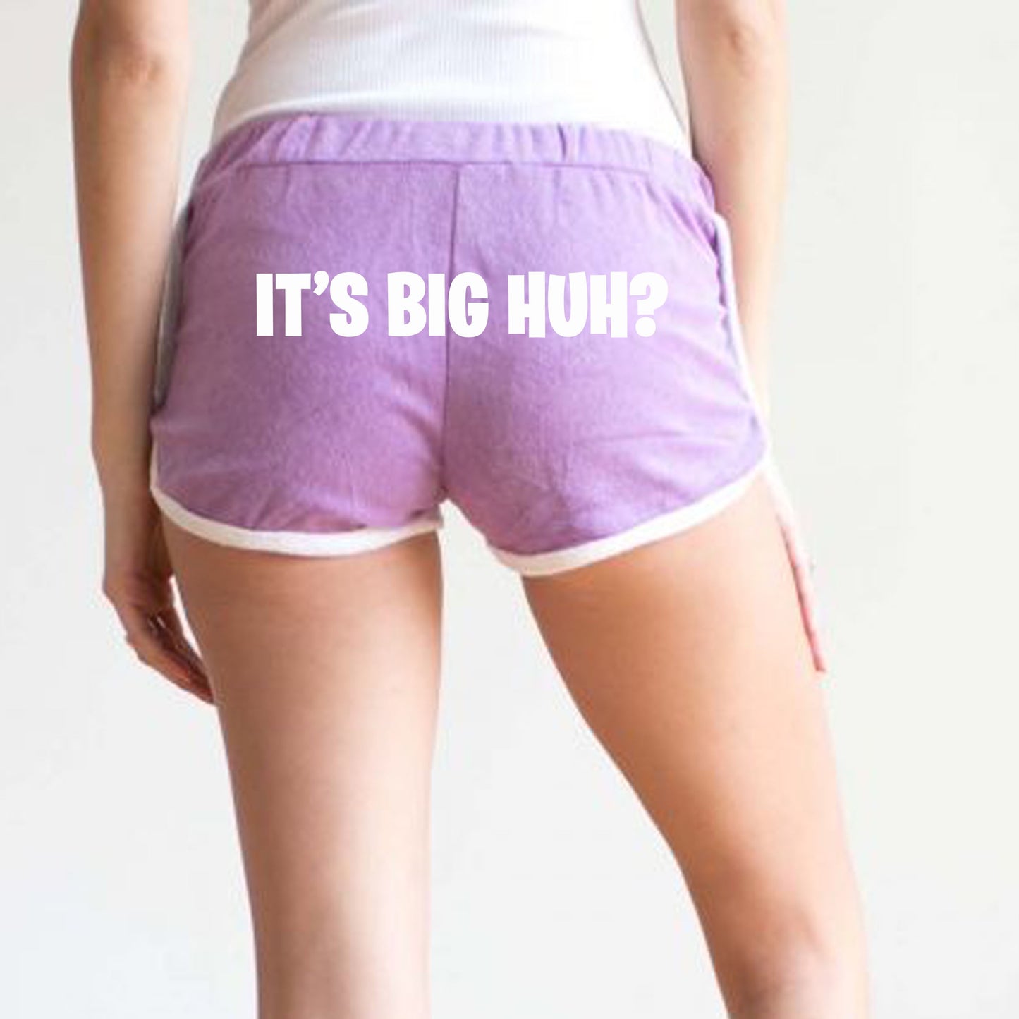 It’s Big HUH? Lavender Shorts (limited run)