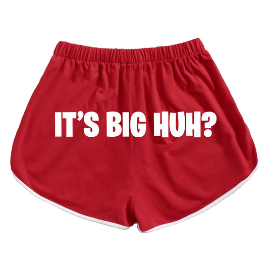 It's Big HUH Shorts Red