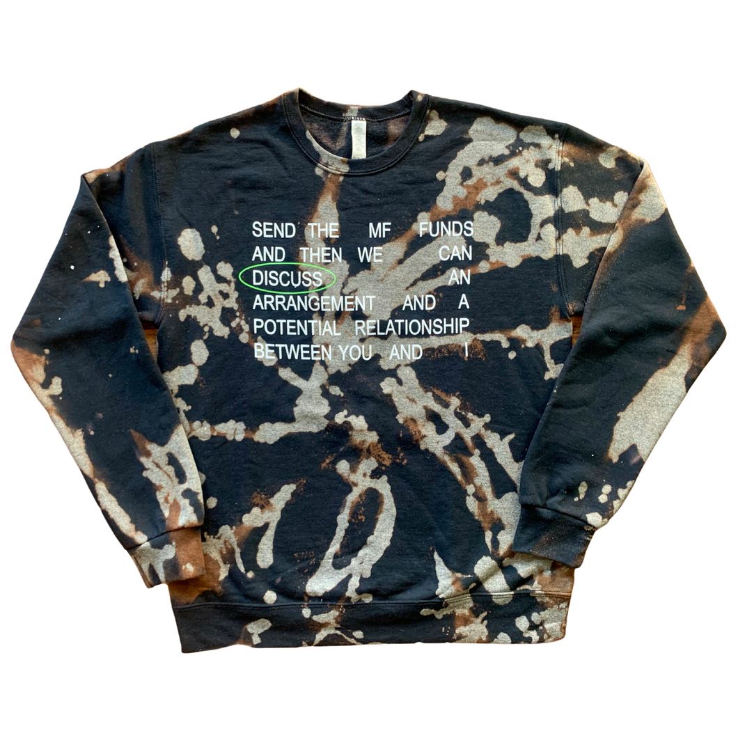 Funds Acid Wash Crewneck