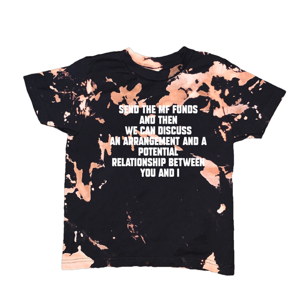 Funds Acid Wash Tee